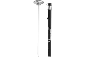 Home Basics Durable Cooking Thermometer: Essential Tool for Culinary Precision at Home