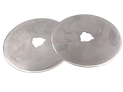Driak 10 Pack 60MM Universal Rotary Cutter Blades, Perfect Blade for Fabric, Quilting, and Arts & Crafts