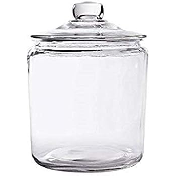 glass cookie jars with lids