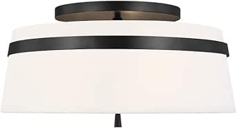 Generation Lighting-AH Alexa Hampton Collection-Cordtlandt-Three Light Large Semi-Flush Mount in Transitional Style-19 I