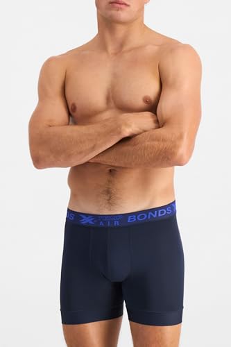 Bonds Men's Cooling X-Temp Air Boxer Briefs Performance Underwear For Men - Image 4
