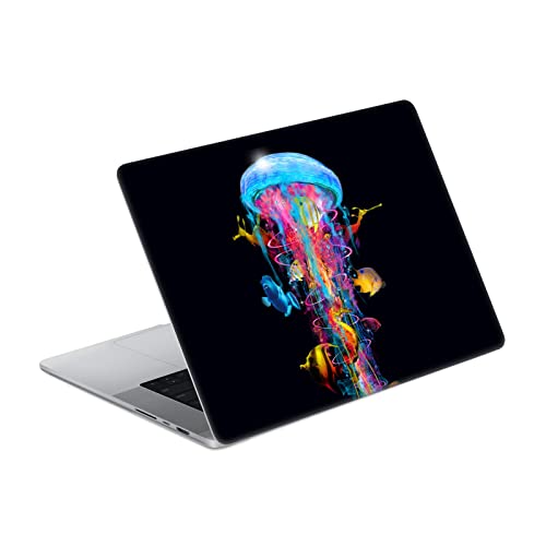 Eviter rayures coque avec skin MacBook Pro 14 A2442 vinyle Dave Loblaw Méduse Électrique 2