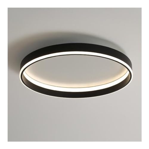 Lámpara de Techo empotrada de diseño Delgado, Moderna y Sencilla lámpara de Techo con Anillo acrílico LED con atenuación Tricolor para Sala de Estar, Dormitorio, Comedor y Cocina (