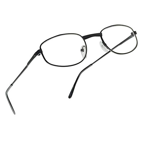 Classic Oval Nearsighted Distance Eye Glasses Myopia Negative Strengths -1.00 Thru -5.00 Optical