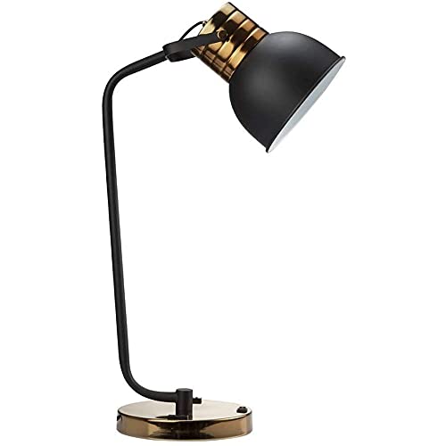 Sintechno S-3839 Antique Arching Table Desk Lamp, Black Gold #TOP2