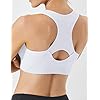 FITTIN Racerback Sports Bras for Women - Padded Seamless Support Bra for Yoga Gym Workout Fitness