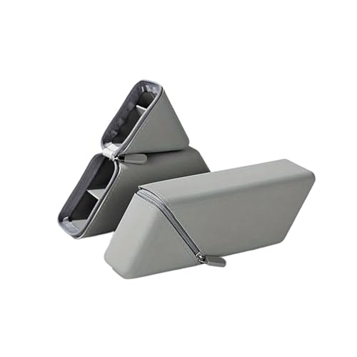Organisateur de bureau silicone grande capacité avec pot à crayons extensible gris - 2
