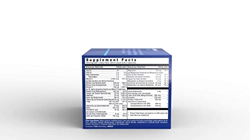 Orthomol Vital M Vial, Men's Multivitamin, 30-Day Supply, Vitamins A, B, C, D, E, K, Iodine, Omega-3 #TOP4