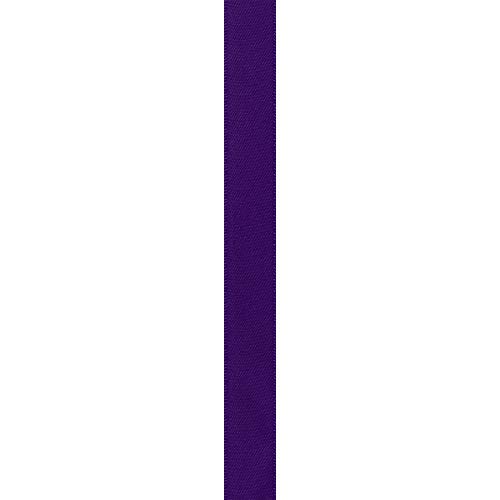 Image of Berwick 493014 5 /8 inch Wide Single Face Satin Ribbon, Regal Purple, 6 Yds