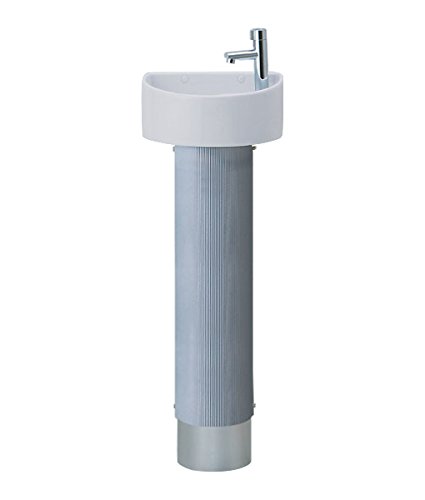 LIXIL(リクシル) INAX 狭小手洗器(トラップカバータイプ) ブルーグレー 手洗器部のみ YL-C33DHB(Y)/BB7