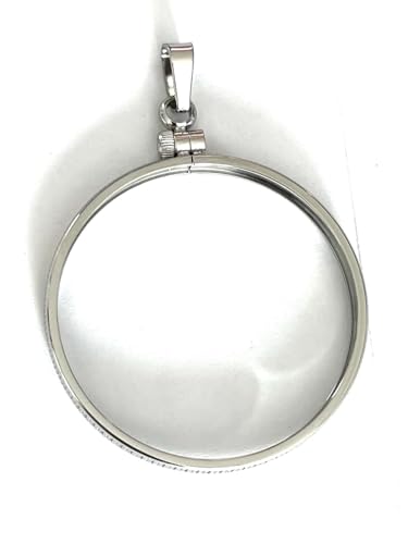 Stainless steel Coin Bezels For 38mm Silver Dollars Morgan, Peace, Ike, Coin (Will not tarnish)4