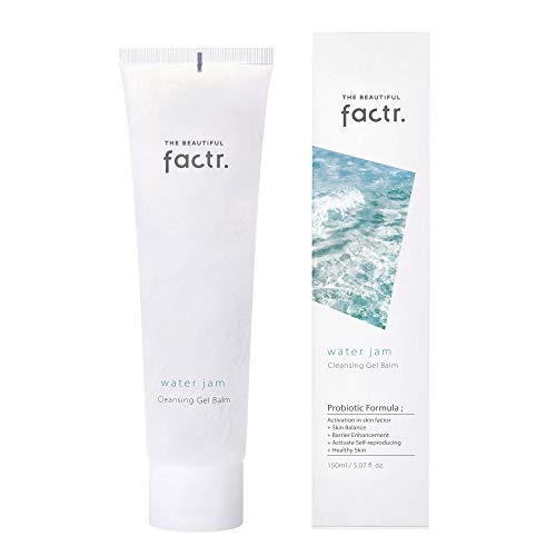 HWTONG The Beautiful Factr. | K-Beauty | Water Jam Cleansing Gel Balm | Collagen, Ceramide & Probiotic | [Skin Probiotic Formula] 150ml