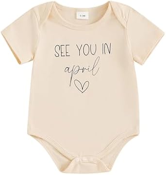 woshilaocai Baby Announcement Bodysuit Pregnancy Reveal for Family