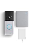 Ring Wired Video Doorbell Plus (2nd Gen) with Plug-In Adaptor + Chime (3rd Gen) | DIY Smart Doorbell Camera | Retinal 2K | Wide Field of View | Radar Detection | 30-day free trial of Ring Protect