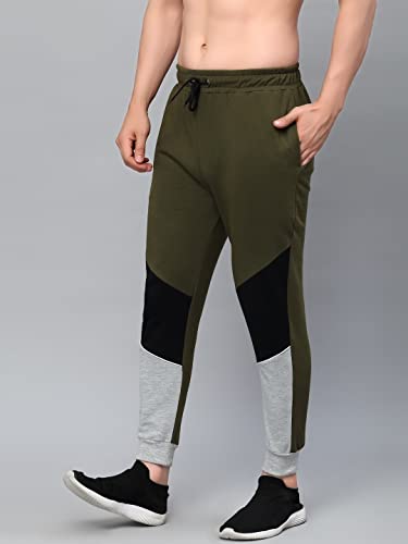 Image of Rigo Printed Cotton Jogger Pants for Men | Regular Fit Track Pant for Men | Jogger Track Pant for Men | Lower for Men