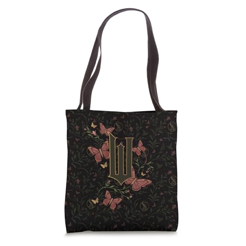 Bolso tipo tote con logo de la película Wicked y mariposas miniatura 1