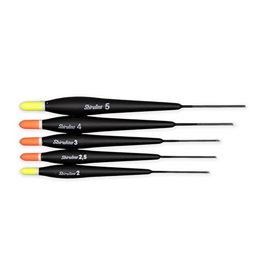 Sbirulino® Set 5 galleggianti per la Pesca alla Trota. Trota