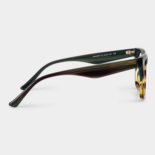 Image of Zeelool Blue Light Blocking Glasses for Men, Rectangle Fashion Glasses Frame Eyeglasses with Anti UV Glare & Eyestrain Lens ZJGA996987-03B