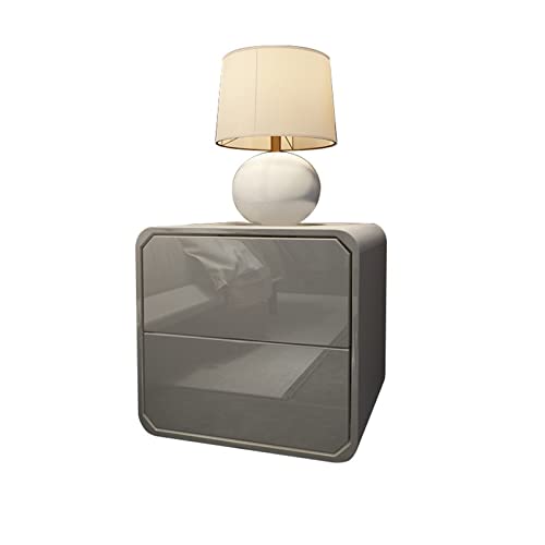 EDDHA Mesita de noche para dormitorio, moderna, minimalista, lujosa, diseño del hogar, mesita de noche, muebles familiares