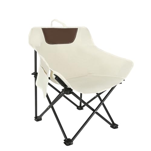 Silla de camping portátil y ligera, plegable con bolsa de transporte y bolsillo lateral, Oxford 600D, soporta 330 libras, ideal para senderismo, playa y picnics
