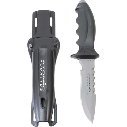 Atomic Aquatics Ti6 Titanium Dive Knife