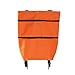 Produktbild Bagalqio Einkaufstrolley Tasche, Tragbare zusammenklappbare Trolley-Tasche Wiederverwendbare Einkaufstasche Faltbare Einkaufstasche mit Klapprad-Design für Fitness, Shopping, Wandern und Friendly