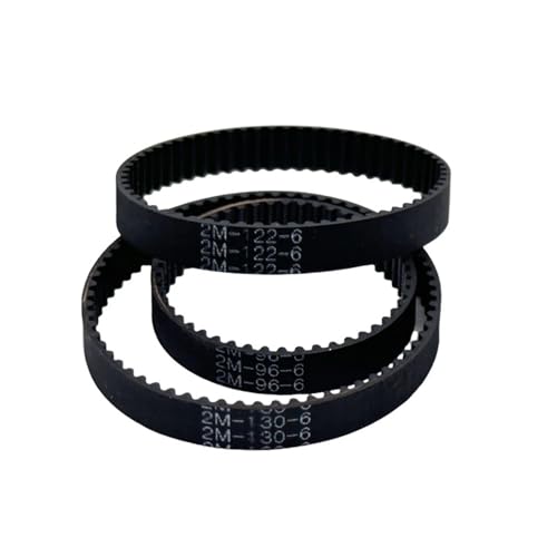 Courroie synchrone 2GT caoutchouc 752mm anti-glissement largeur 10mm mouvement fluide