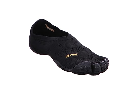 Vibram Tênis masculino de malha FiveFingers El-X, Preto, 11-11.5