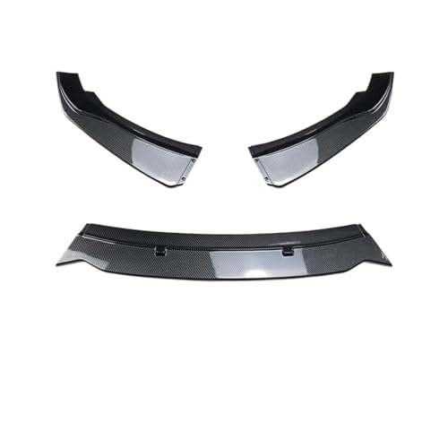 Lèvre de pare-choc avant look carbone pour BMW Série 2 F22 F23 finition premium