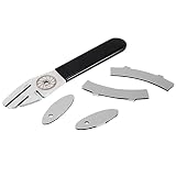 Bopfimer Bike Disc Brake Correction Wrench Brake Alignment Truing Tool with Disc Brake Pads Tool for