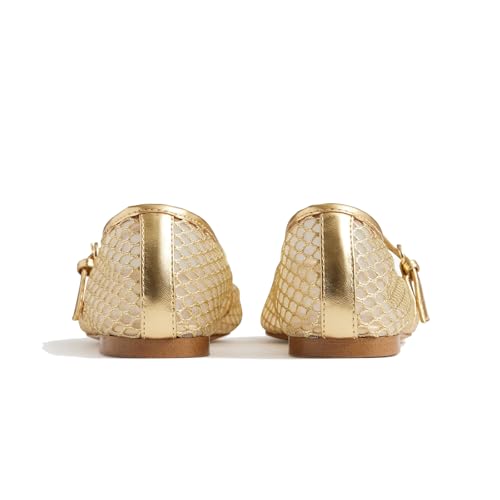 Ballet Flats Shoes for Women Dressy Comfortable Mesh Flats Round Toe Jelly Shoes Buckle Strap Casual4