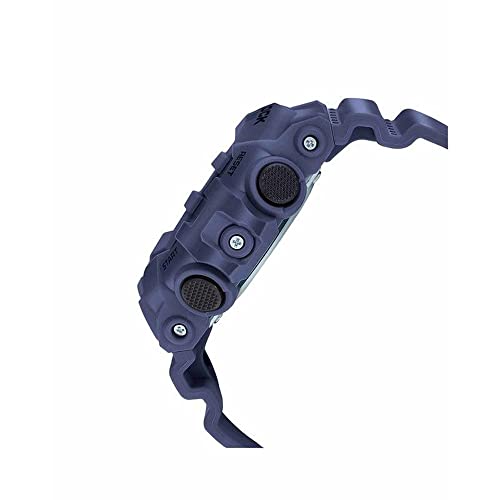 Casio G-Shock GA-700CA-2ADR Blue Analog-Digital Dial Blue Resin Strap Men's Watch Shock and 200M Water Resistant G1210 - Image 3