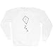 Azeeda Petit 'Cerf-Volant' Sweat-Shirt/Pull Unisexe (SW00083673)