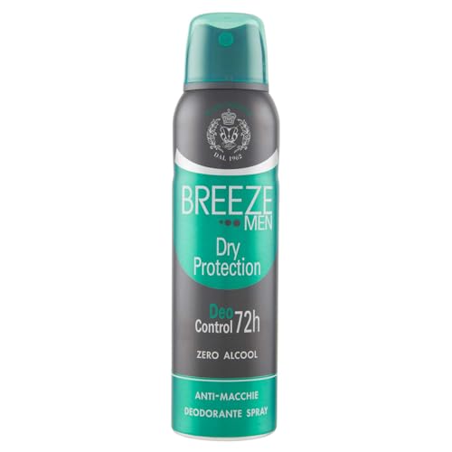 BREEZE | Desodorante Spray Dry Protection, Breeze Men, 1 x 150 ml