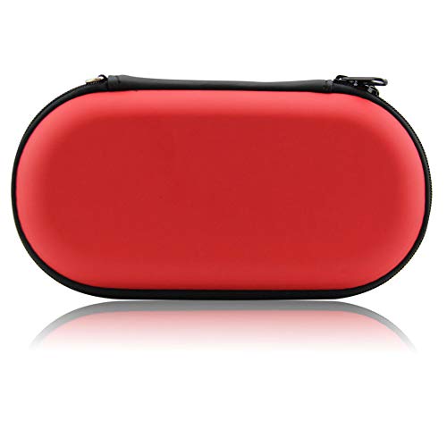 Image of TCOS TECH PS Vita Carry Case Hard Shell Cover EVA Bag Pouch for Sony Playstation PS Vita PSV 1000 and 2000 - Red