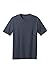 District Made Men's Perfect Blend Crew Tee L Heathered Navy