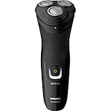 Durable Philips S1223/41 afeitadora Máquina de Afeitar de rotación Recortadora Negro S1223/41, Máquina de Afeitar de rotación, SH30, Negro, Batería, Níquel-Metal hidruro (NiMH), 40 min