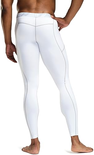 TSLA Men's Thermal Compression Pants, Athletic Sports Leggings & Running Tights, Wintergear Base Layer Bottoms