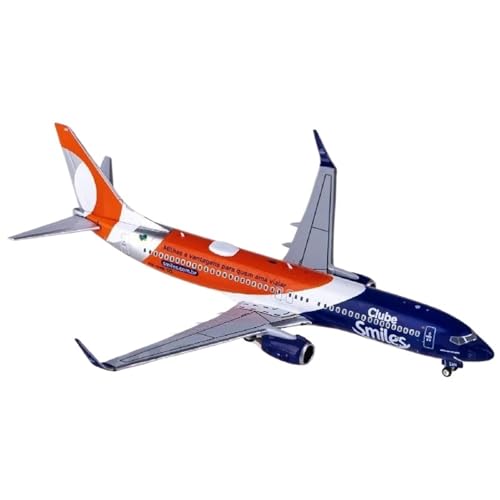 Regalo de aviación GOL Airlines 737-800 escala 1:400 avión de metal coleccionable para pilotos