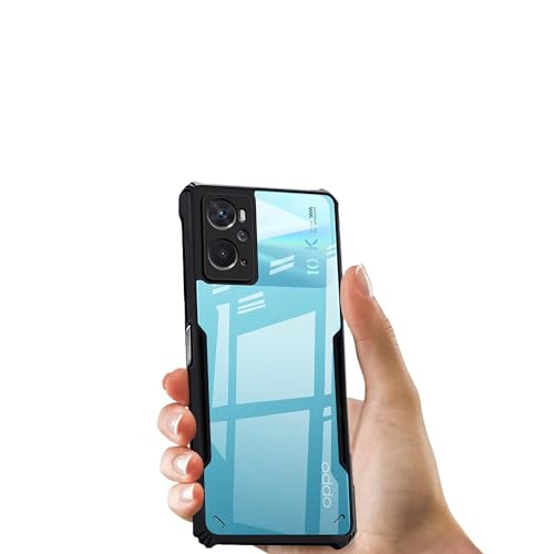 amazon basics Hybrid Camera Protection Transparent Hard Back Case Cover for Oppo K10 4G (Sides Black) (B0CVL4D7LQ) Amazon Price History, Amazon Price Tracker