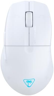 （15:30時点） 【Amazon.co.jp限定】TURTLE BEACH ゲーミングマウス Pure Air ホワイト ワイヤレス 超軽量 54g 26K dpi 左右非対称 FPS/アクション ミドルセンシ つかみ持ち エルゴノミック【メーカー保証2年+代理店保証6ヶ月】