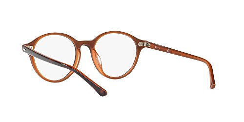 Image of Ray-Ban RX 7118 5713 Eyeglasses Top Havana on Light Brown
