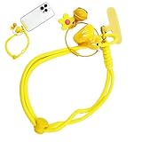 Colgantes para bolso - Adornos ligeros de dibujos animados, colgante para bolso con divertido, llavero con correa para teléfono, accesorio decorativo duradero | Mochila para teléfono, Estilo A., Fare