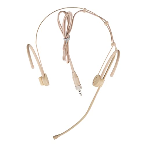 Microphone pliable omnidirectionnel avec câble 1.2m et fiche 3.5mm pour système Sennheiser