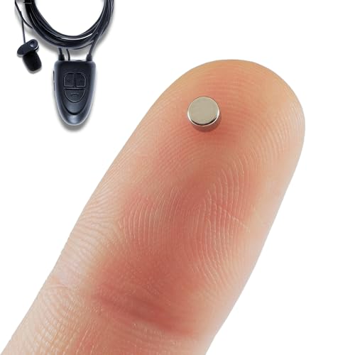 PingaOculto Pinganillo Bluetooth Movil para Examenes Oculto Iman Mini Invisible con Microfono por Cable   Auriculares Invisibles Espia Inalambrico Copiar Examen Pinganillos (Pinganillo Imán V5)