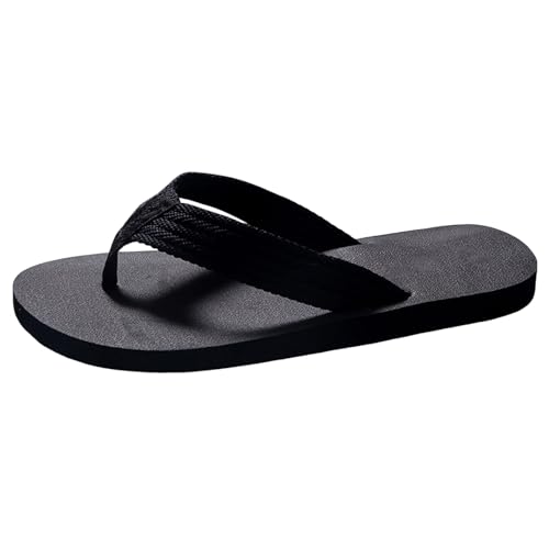 Men Summer Casual Outside Wear Beach Non Slip Breathable Flip Flops Clip Toes Big Size Flat Fuzzy Flip Flop Slippers Men