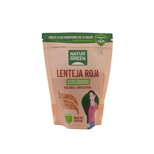 NaturGreen Lenteja Roja Bio 500g