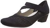 Schuhspitze: rund Rieker 41743 Damen Pumps, Trotteur, Somerschuhe blau (Pazifik/Pazifik / 14), EU 38