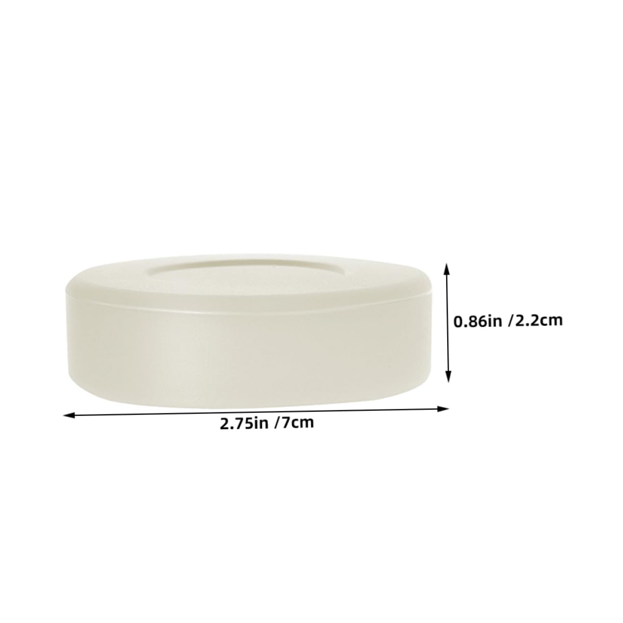 HEMOTON 8pezzi Dischi Hockey in PVC Fosforescenti per Allenamento Adatti Giocatori Luminosi al Resistenti all Usura