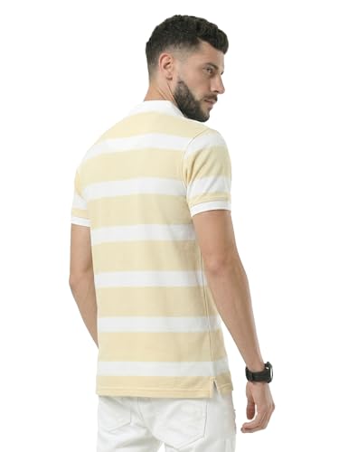 Image of fanideaz Branded Mens Half Sleeve Cotton Striped Polo T-Shirt for Mens || Polo Tshirt for Men || Branded Tshirt for Men